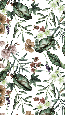 Modern roller blind Exotic nature