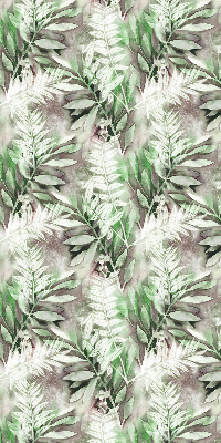 Roller blind for large window Shiny leaves