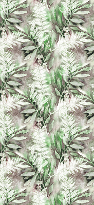 Roller blind for large window Shiny leaves