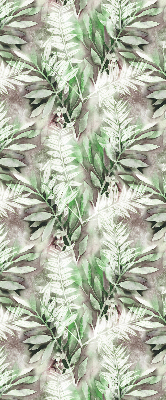 Roller blind for large window Shiny leaves