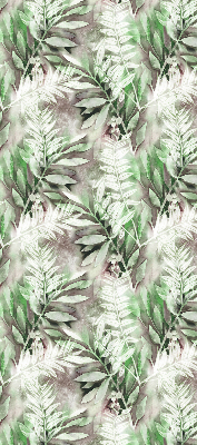 Roller blind for large window Shiny leaves
