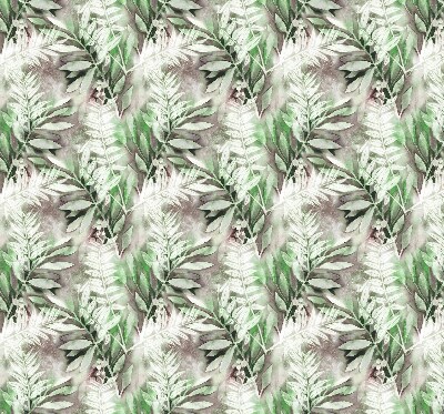 Roller blind for large window Shiny leaves