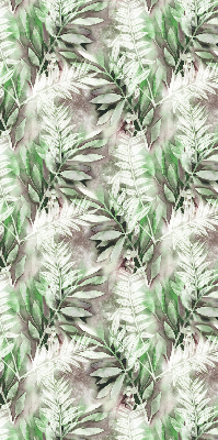 Roller blind for large window Shiny leaves