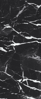 Fabric roller blind Black marble