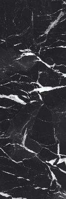 Fabric roller blind Black marble