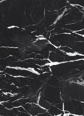 Fabric roller blind Black marble