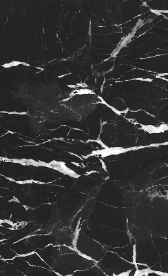 Fabric roller blind Black marble