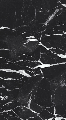 Fabric roller blind Black marble