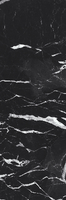 Fabric roller blind Black marble
