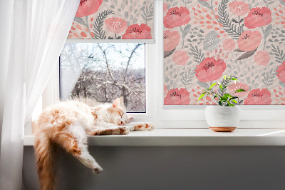 Modern roller blind Poppy