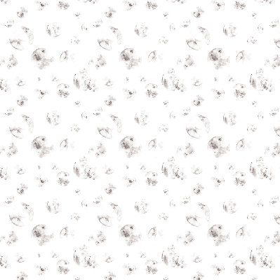 Fabric roller blind Planets