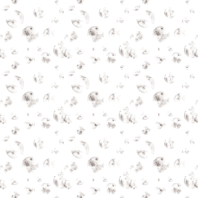 Fabric roller blind Planets