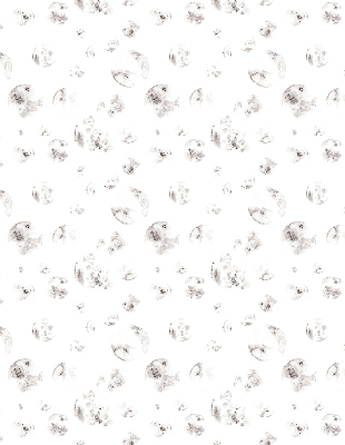 Fabric roller blind Planets