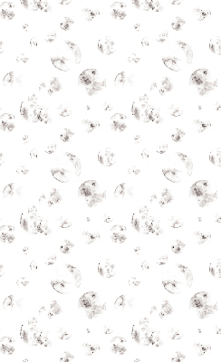 Fabric roller blind Planets