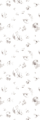 Fabric roller blind Planets