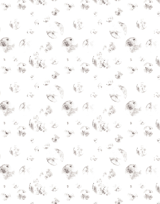 Fabric roller blind Planets