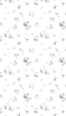 Fabric roller blind Planets