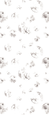 Fabric roller blind Planets