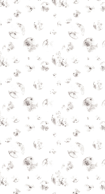 Fabric roller blind Planets