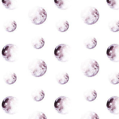 Modern roller blind Gray planets