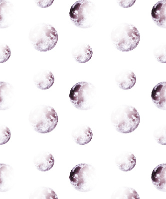 Modern roller blind Gray planets