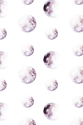 Modern roller blind Gray planets