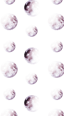 Modern roller blind Gray planets