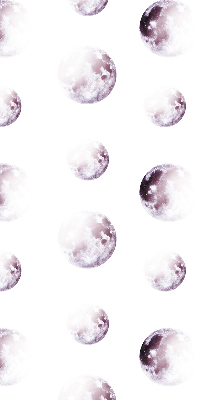 Modern roller blind Gray planets