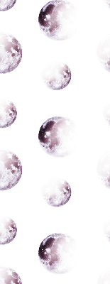 Modern roller blind Gray planets