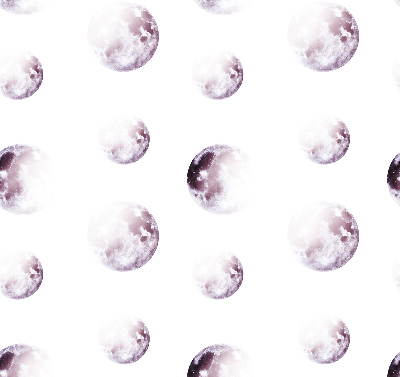 Modern roller blind Gray planets