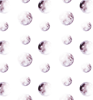 Modern roller blind Gray planets