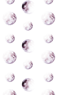 Modern roller blind Gray planets