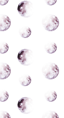 Modern roller blind Gray planets