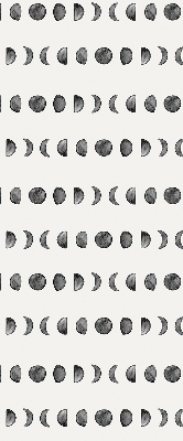 Roller blind for large window Moon phases