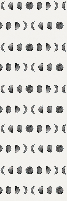 Roller blind for large window Moon phases