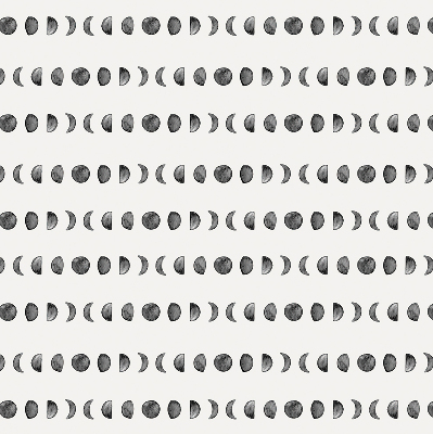 Roller blind for large window Moon phases