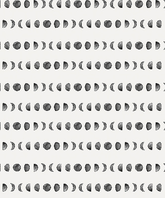 Roller blind for large window Moon phases