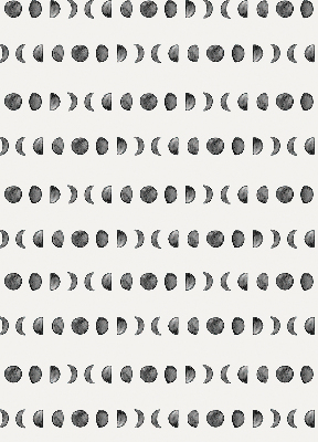 Roller blind for large window Moon phases