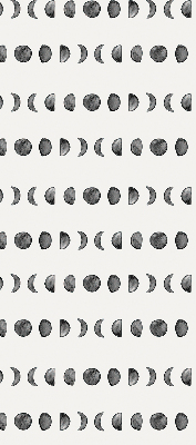 Roller blind for large window Moon phases