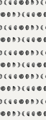Roller blind for large window Moon phases