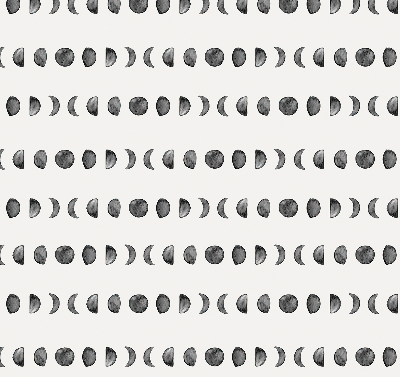 Roller blind for large window Moon phases