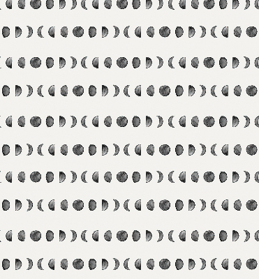 Roller blind for large window Moon phases