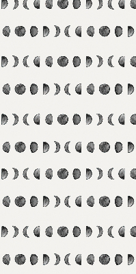 Roller blind for large window Moon phases