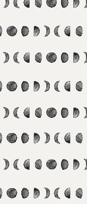 Roller blind for large window Moon phases