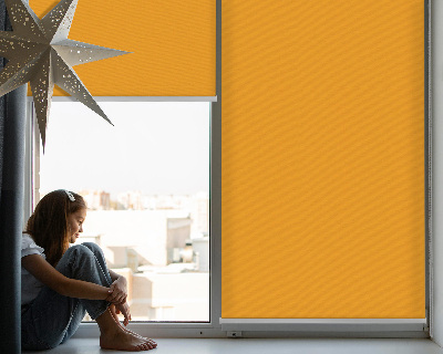 Fabric roller blind Dark orange