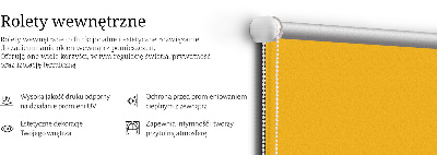 Modern roller blind Orange