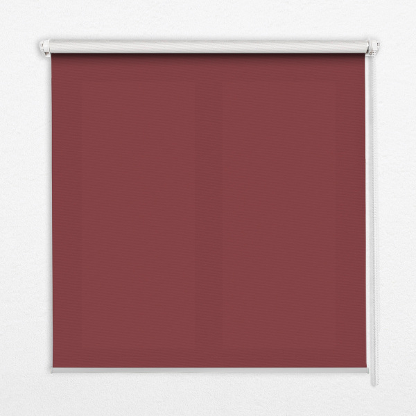 Roller blind for large window Claret