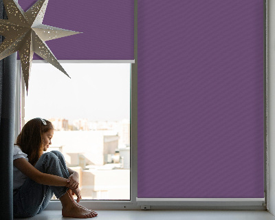 Fabric roller blind Purple