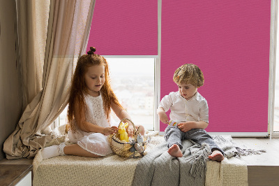 Modern roller blind Pink