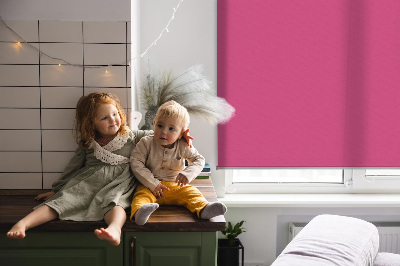 Modern roller blind Pink